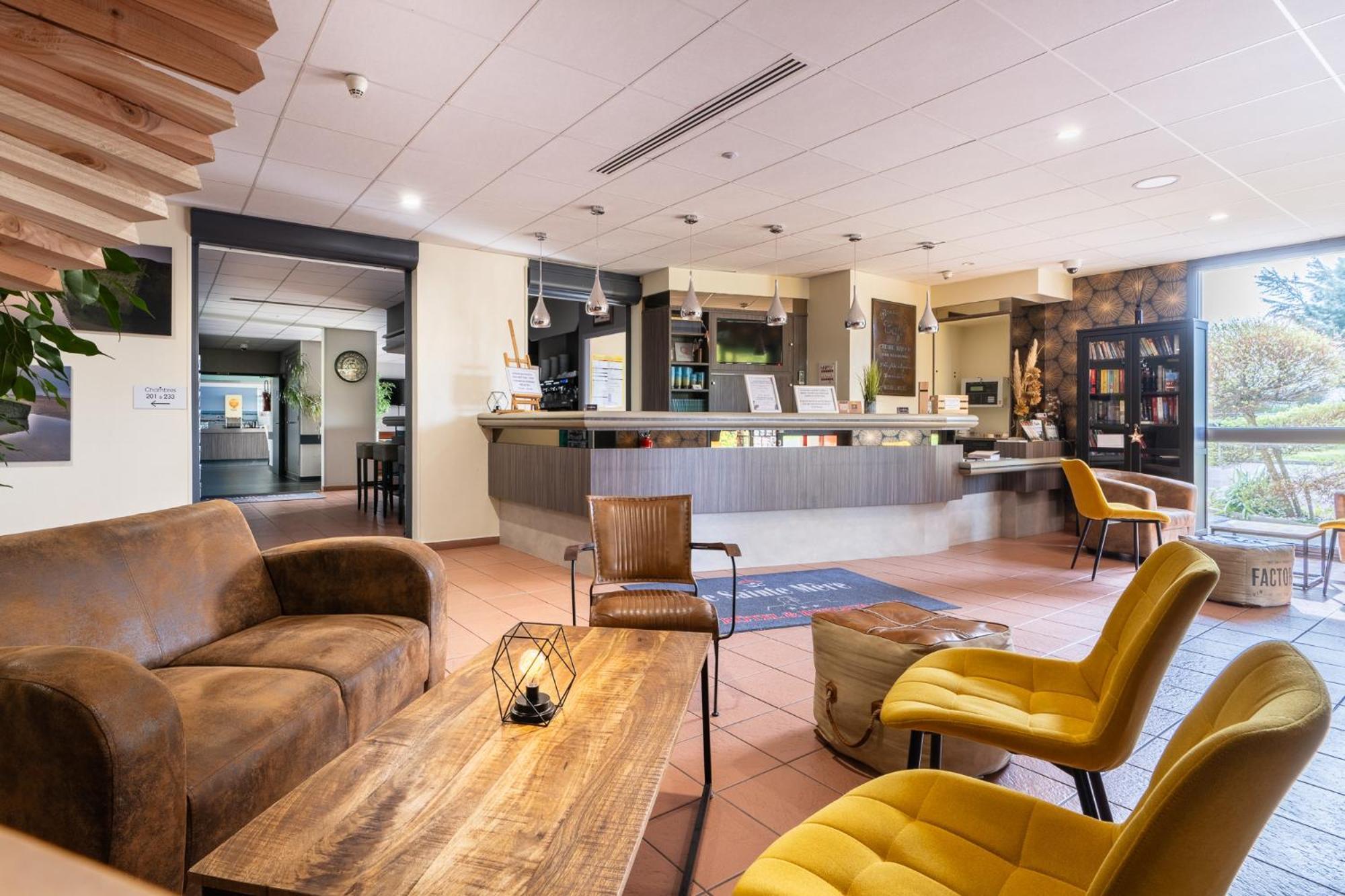 Logis Hotel Restaurant Le Sainte Mere Zewnętrze zdjęcie